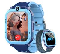 Blackview Smartwatch per Bambini, Smartwatch con Chiamate GPS 4G, Chat Vocale, Videochiamata, SOS, Gioco, Fotocamera, Calcolatrice, Contapassi, Sveglia, per Ragazzi e Ragazze, Batteria da 800 mAh