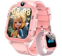 Blackview Smartwatch per Bambini Smartwatch GPS+LBS+Wi-Fi Tracciatrice, SOS, 4G Chiamate, Chat vocale, Videochiamata, SMS, Gioco, Fotocamera, Calcolatrice, Contapassi, Sveglia per Regalo Bambini