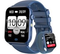 Blackview Smartwatch Uomo Donna, Effettua e Rispondi alle Chiamate,1,91'' Orologio Intelligente 100+ Modalità Sportive/Sonno/Cardiofrequenzimetro/SpO2/ Torcia per Android IOS