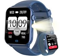 Blackview Smartwatch Uomo Donna, Effettua e Rispondi alle Chiamate,1,91'' Orologio Intelligente 100+ Modalità Sportive/Sonno/Cardiofrequenzimetro/SpO2/ Torcia per Android IOS