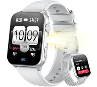 Blackview Smartwatch Uomo Donna, Effettua e Rispondi alle Chiamate,1,91'' Orologio Intelligente 100+ Modalità Sportive/Sonno/Cardiofrequenzimetro/SpO2/ Torcia per Android IOS