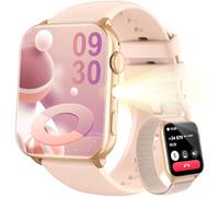 Blackview Smartwatch Uomo Donna, Effettua e Rispondi alle Chiamate,1,91'' Orologio Intelligente 100+ Modalità Sportive/Sonno/Cardiofrequenzimetro/SpO2/ Torcia per Android IOS