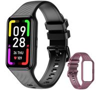 Blackview Smartwatch Uomo Donna,Orologio Fitness Cardiofrequenzimetro 110+ Sportive/SpO2/Sonno/Contapassi, Notifiche Smart Watch Activity Tracker per iOS Android(2 Cinturini)