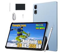 Blackview Tab 16 Pro 11 Pollici Tablet Android 14, 24GB+256GB+2TB Tablet Gioco, Widevine L1, 1920x1200 FHD+, 7700mAh, 5G WiFi 4G LTE, 16MP+8MP, OTG,GPS,Cover + Penna intelligente, 2 Anni Garanzia,Blu