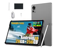 Blackview Tab 16 Pro 11 Pollici Tablet Android 14, 24GB+256GB+2TB Tablet Gioco, Widevine L1, 1920x1200 FHD+, 7700mAh, 5G WiFi 4G LTE, 16MP+8MP, OTG,GPS,Cover + Penna intelligente, 2 Anni Garanzia