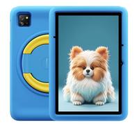 Blackview Tab A6 Kids, 12GB+128GB (1TB Esterno), Tablet Android 14 per Bambini, Controllo Parentale, 10,1'' HD+, Batteria 5100mAh, Fotocamera 5MP+8MP, WIFI 6 Bluetooth, Altoparlanti Dual BOX Blu