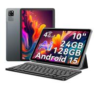 Blackview Tab60 Pro Android 15 Tablet 10 pollici, 24 GB (8 GB + 16 GB di estensione), RAM + 128 GB ROM (2 TB TF), Dual 4G LTE, Octa Core PC, 7700 mAh, Widevine L1 HD, display 5G WiFi, Face ID, GPS