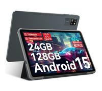 Blackview Tablet Android 15 Tab 60 Pro, 25,4 cm, 24 GB RAM + 128 GB ROM/2TB TF, 4G LTE + 5G WLAN, Octa-Core, Widevine L1 HD+ IPS, Face ID, batteria 7700 mAh, doppia fotocamera 8MP+5MP/WPS