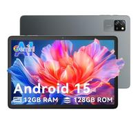 Blackview Tab60 Tablet WiFi 10 Pollici, Android 15, 12 GB RAM + 128 GB | Schermo HD 1280×800 | Octa-Core | Espandibile fino a 2 TB | WiFi 6 | Batteria 5100 mAh | Widevine L1 | Sblocco Facciale | GPS