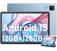Blackview Tab60 WiFi Tablet Android 15, 12GB+128GB(TF 2TB) Tavoletta Octa-core WiFi 6, Tablet 10 Pollici 5100mAh 8MP+5MP Widevine L1, Bluetooth 5.2, Gemini AI,GMS, Modalità PC Multi-finestra