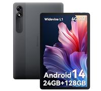 Blackview Tablet 11 Pollici Tab90, Tablet Android 14 24GB RAM+128GB ROM,Doppia 4G LTE+5G WiFi Tablets Gaming, 8200mAh,Widevine L1,Gemini AI, 13MP+8MP,2 Smart-K Speaker,Face ID, OTG Octa Core