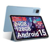 Blackview Tablet Android 15 Tab 60 Pro, 25,4 cm, 24 GB RAM + 128 GB ROM/2TB TF, 4G LTE + 5G WLAN, Octa-Core, Widevine L1 HD+ IPS, Face ID, batteria 7700 mAh, doppia fotocamera 8MP+5MP/WPS
