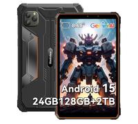 Blackview Tablet Rugged 8.68 Pollici Android 15 GeminiAI, 24 GB RAM 128 GB ROM + 2 TB TF Active 5 Rugged Tablet PC Dual 4G SIM/IPS 90 Hz/NFC/Face ID/AI Camera/GPS/IP68&IP69K&MIL-STD-810H