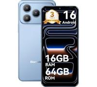 Blackview WAVE 7C Smartphone Offerta Android 16, 32MP+13MP 6.56", 16GB+64GB/2TB TF Cellulari, Telefono Cellulare Offerta 5000mAh/3.5mm/IP54 4G/WiFi 5G/Face ID/3 Slot Eer Carte,3 Anni Garanzia