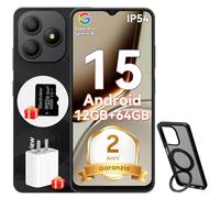 Blackview Wave 9C Smartphone Android 15 con Cover Girevole a 360°, Telefono Cellulare IP54 6.56'' HD+, 12GB+64GB Telefoni, Cellulari 5000mAh, 13+8MP, Dual 4G SIM, OTG, GPS, 3.5mm Jack