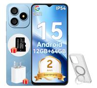 Blackview Wave 9C Smartphone Android 15 con Cover Girevole a 360°, Telefono Cellulare IP54 6.56'' HD+, 12GB+64GB Telefoni, Cellulari 5000mAh, 13+8MP, Dual 4G SIM, OTG, GPS, 3.5mm Jack