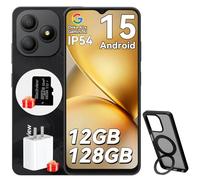 Blackview Wave 9C Smartphone Android 15 con Cover Girevole a 360°, Telefono Cellulare IP54 6.56'' HD+, 12GB+128GB Telefoni, Cellulari 5000mAh, 13+8MP, Dual 4G SIM, OTG, GPS, 3.5mm Jack