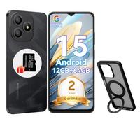 Blackview Wave 9C Smartphone Android 15, Telefono 12GB+64GB/2TB TF, Cellulare 6.56" HD+ 60Hz Schermo, Telefoni 5000mAh, 13MP+8MP, 32GB TF, Custodia Girevole per Telefono, 4G Dual SIM, OTG,Face ID,GPS