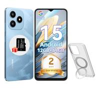 Blackview Wave 9C Smartphone Android 15, Telefono 12GB+64GB/2TB TF, Cellulare 6.56" HD+ 60Hz Schermo, Telefoni 5000mAh, 13MP+8MP, 32GB TF, Custodia Girevole per Telefono, 4G Dual SIM, OTG,Face ID,GPS