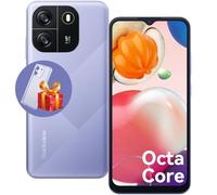 Blackview Wave6C Smartphone con 6.5" HD+/60Hz, 5100mAh, Octa-Core, 32GB/2TB-TF, 8MP+5MP, 4G Dual SIM Telefono Cellulare, Face ID/GPS/Modalità Panorama/Tipo-C/3.5mm Jack