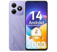 Blackview WAVE8C Smartphone 2025, 6GB+64GB/2TB Telefono Android 14, 6.56" HD+/60Hz, 5000mAh/10W Telefoni, 13MP+8MP Telefono, Cover Inclusa, 4G Dual SIM Telefoni Cellulare,GPS/Tipo-C/3.5mm Jack, Viola