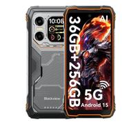 Blackview XPLORE 1 12GB 256GB 6.78" IPS 120Hz 5G Dual SIM NFC Batteria 20000mAh IP69K Android 15 Arancione