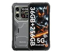 Blackview XPLORE 1 12GB 256GB 6.78" IPS 2.4K 120Hz 5G Dual SIM Batteria 20000mAh NFC IP69K Android 15 Nero