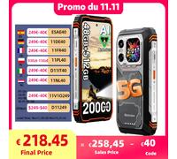 Blackview XPLORE 1 Smartphone robusto, smartphone esterno impermeabile 5G Android 15, display 6,78'' 2,4K, 256 GB/512 GB, 20000 mAh