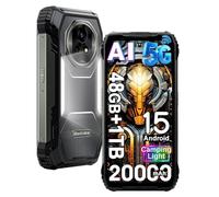 Blackview XPLORE 2 (48GB+1TB) 5G Rugged Smartphone Android 15, Dimensity 8300 20000mAh Telefono Robusto, 6.73" FHD+ 3.2K, 50MP AI Camera, 2 * 2W Altoparlante Cellulari Resistente IP68, NFC/OTG/GPS/FM