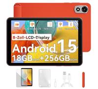 Blackview ZENO 1 8 pollici Tablet Android 15 90Hz 800x1280 - Ultra leggero&compatto Gaming, T615 8 core AI Chip, 18GB RAM+256GB ROM(2TB TF)/4G LTE+WiFi5G/Face ID/6000mAh/8MP+8MP/Widevine L1/BT5.2/GMS
