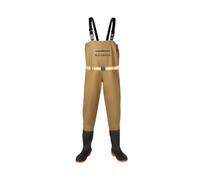 Blackwater Trampolieri con stivali in PVC, trampolieri da pesca impermeabili, per carpa, trota, mosca, fiume, lago e mare pesca calda isolata in floccato foderato per laghetti, Come da immagine, 42 1