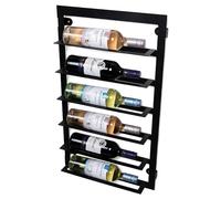 Blackwell Portabottiglie per vino - per 6 bottiglie - Nero