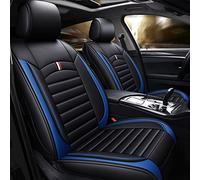 Blackwheel Coprisedili auto per KIA Ceed 2004-2024 Set completo 5 posti per tutte le condizioni atmosferiche, rivestimento in PU pelle Versione standard-Blu nero