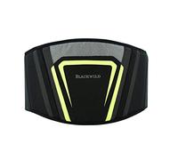 BLACKWILD Cintura renale per motocicletta, scalda reni, lombare, cintura per reni, stabilizzazione efficace, cintura renale per moto, uomo e donna, grigio fluorescente