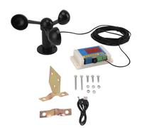 Blade a la Torre Anemometro alla gru 3 pale USB 5V Accuratezza ad alta precisione Velocità del Dispositivo di allarme con guasto 'alimentazione Funzione per la misurazione a