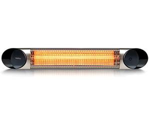 Blade - Design Radiatore a infrarossi con 2000 W con telecomando, 4 livelli di riscaldamento, funzione timer, Radiatore in carbonio o terrazzo Spot Ideal. infrarossi per interni ed esterni.