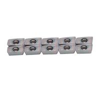 Blade in carbone INSERITO INSERIFICI ALL'ALTA EFFICIENZA Strumenti di taglio del tornio industriale 10pcs