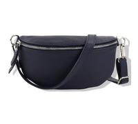 Blade Marsupio da donna in vera pelle, elegante marsupio da donna con 2 motivi e cinghie larghe rimovibili e regolabili, borsa a tracolla da donna, tasca di alta qualità per donne, Navy-1., m,