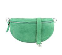 BLADE Marsupio da donna, realizzato a mano, in pelle scamosciata, borsa a tracolla, in vera pelle, con spalline fantasia, 3 misure, elegante borsa a tracolla dall'Italia, regalo per lei, borsa in