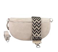 Blade Marsupio da donna, realizzato a mano, in pelle scamosciata, borsa a tracolla, marsupio in vera pelle con cinghie a fantasia, 3 misure, elegante borsa a tracolla in Italia, regalo per te, in