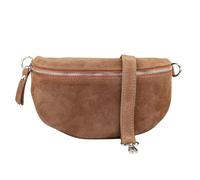 Blade Marsupio da donna, realizzato a mano, in pelle scamosciata, borsa a tracolla, marsupio in vera pelle con cinghie a fantasia, 3 misure, elegante borsa a tracolla in Italia, regalo per te, in