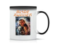 Blade Runner Poster Oraneg Logo Tazza da Tè da Caffè in Ceramica Classica Magica Bianca Nera Rosa 330ml