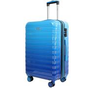 Blade Set di 3 valigie espandibili - Valigia rigida trolley - Valigia leggera in ABS + PC con serratura TSA - 4 ruote rotanti - Set di 3 valigie da viaggio, Blu, L, valigetta