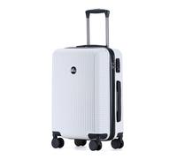 Blade Set di 3 valigie - Valigia rigida trolley - Valigetta leggera in ABS + PC con serratura TSA - 4 ruote rotanti - Set di 3 valigie da viaggio, bianco, M (Handgepäck), valigetta