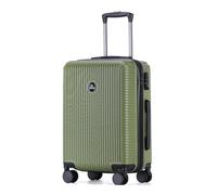 Blade Set di 3 valigie - Valigia rigida trolley - Valigetta leggera in ABS + PC con serratura TSA - 4 ruote rotanti - Set di 3 valigie da viaggio, verde, L, valigetta