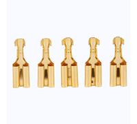 Blade Spade Terminals 100PCS 7.8mm Blade Connector Square Brass Plug and Pull Connector Terminal per Cablaggio Elettrico Relè Altoparlante per Auto
