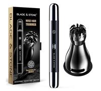 Blade & Stone™ NS502-DN - Trimmer per naso e orecchie | Lama Graphene-X™ | Motore ad alta velocità a basso rumore | Design brevettato della lama rotante | Prestazioni chiuse, delicate sulla pelle
