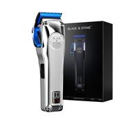 Blade & Stone™ Tagliacapelli professionale da barbiere da uomo, PC801, lama Diamond-S™, Micro-Gap Tech, motore digitale professionale da 7200 giri/min, completamente in metallo, tagliacapelli senza