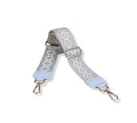Blade Tracolla regolabile per borsa Cinturino intercambiabile donna Cinghia larga 5 cm con fibbie argentate Tracolla per borsetta o zaino Azzurro chiaro-11