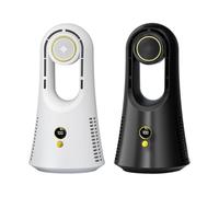 Bladeless Fan - Bedroom With Aromatherapy Box 6 Speeds Rechargeable Quiet